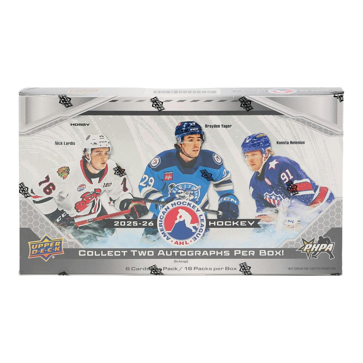 2025/26 Upper Deck AHL Hockey Hobby Box