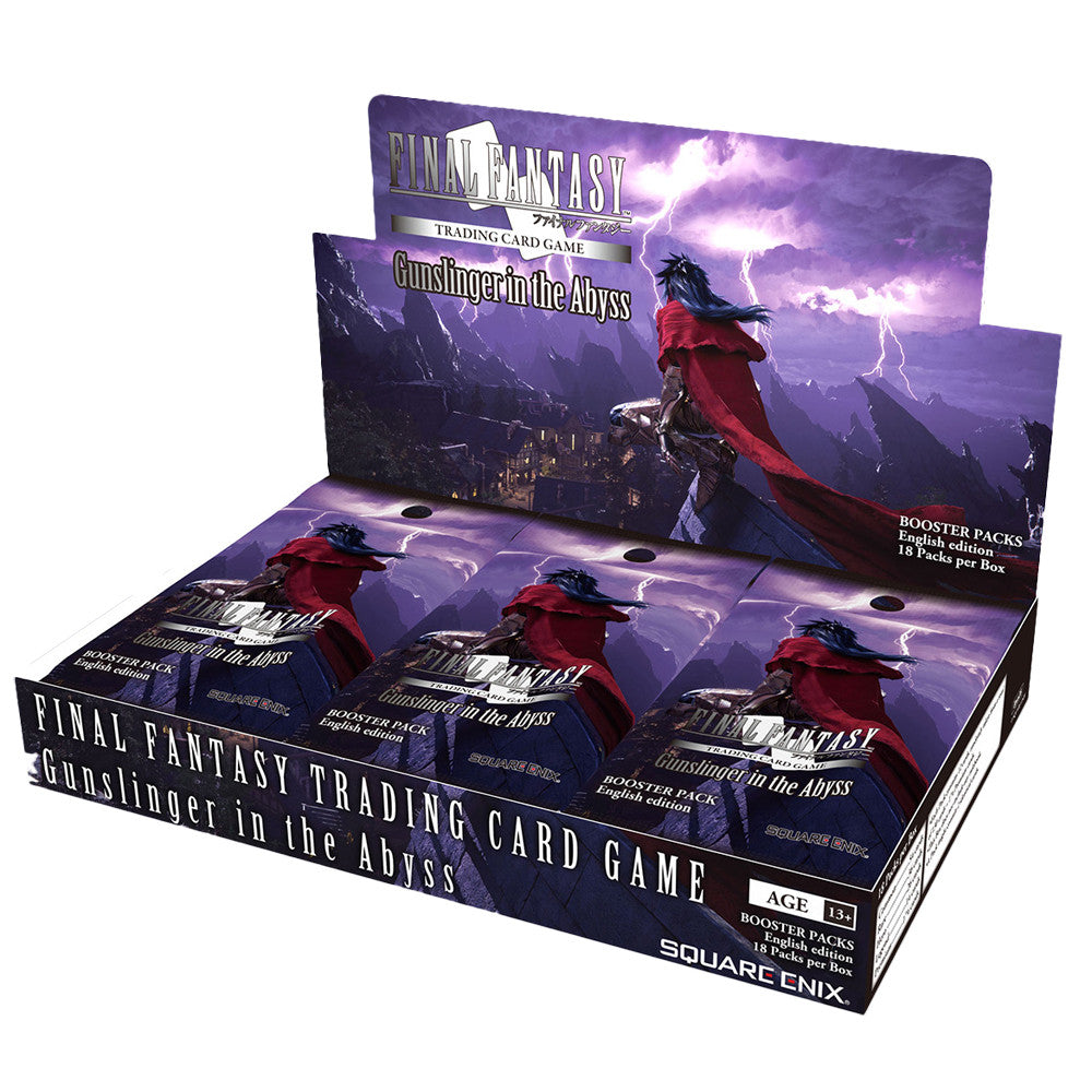 Final Fantasy TCG: Opus 26- Gunslinger in the Abyss Booster Display