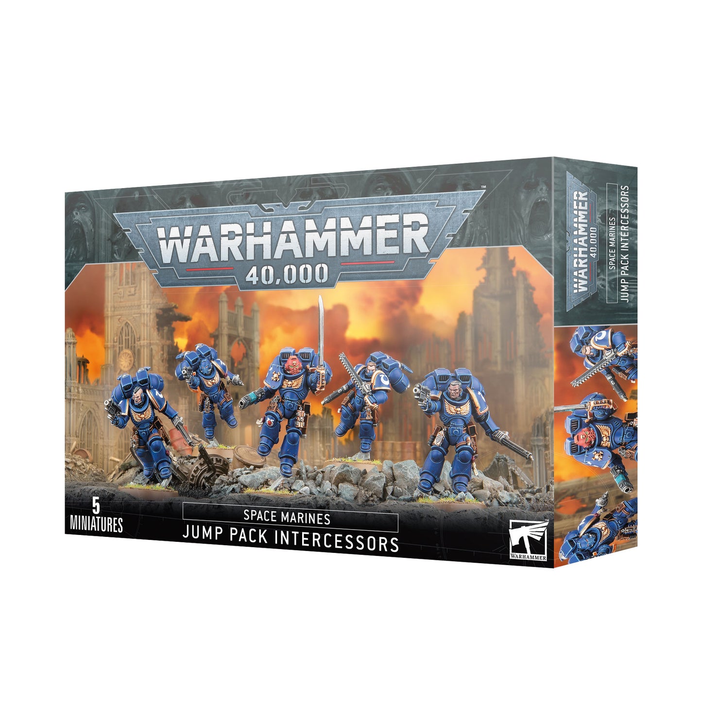 Warhammer 40k: Space Marines: Jump Pack Intercessors Squad