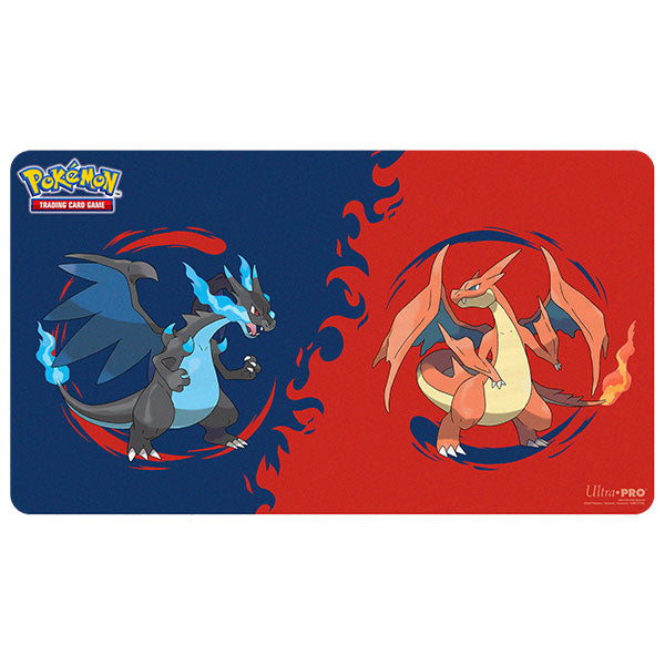 Ultra Pro: Playmat: Pokemon- Mega Charizard X and Mega Charizard Y