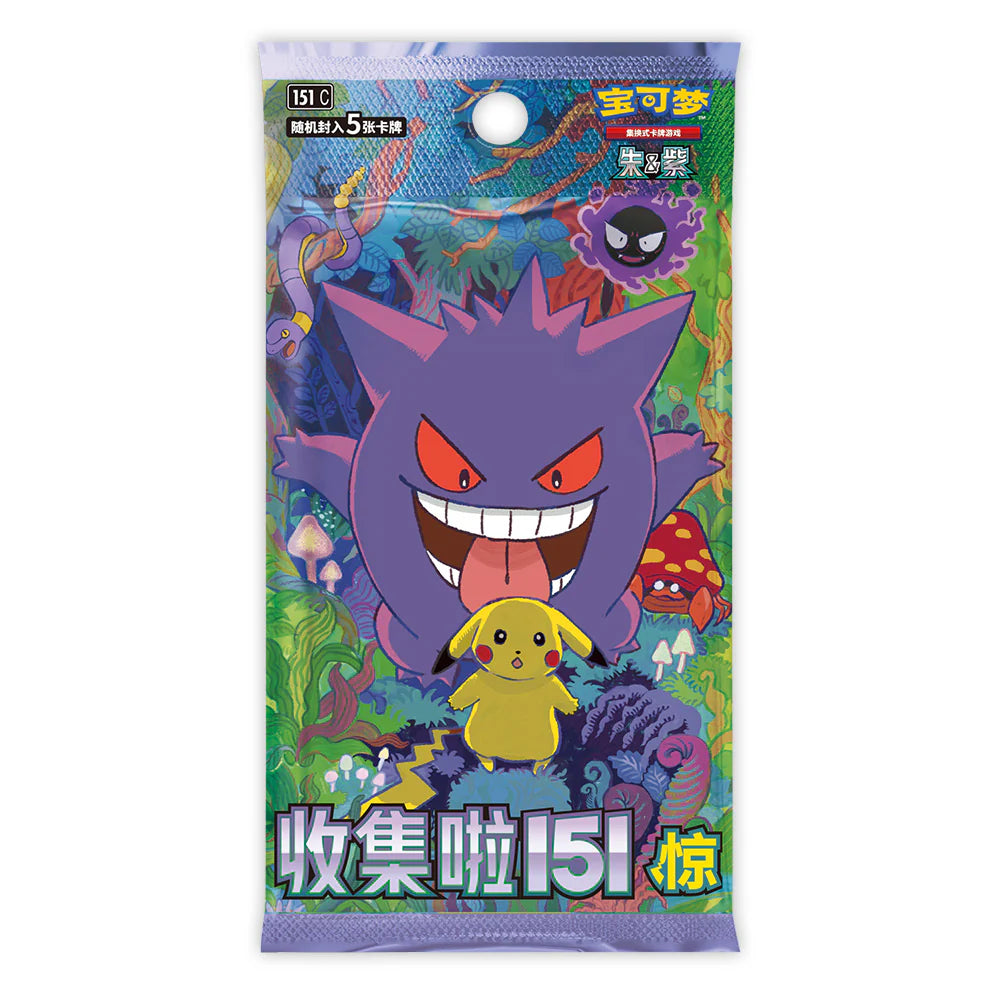 Pokemon 2025 TCG Chinese Collect 151C Surprise Slim Pack