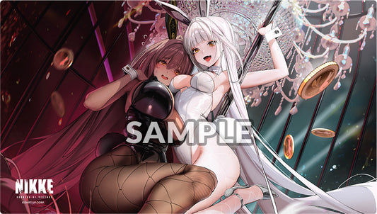 Playmat - Goddess of Victory Nikke: Bunny X 777 - Noir & Blanc