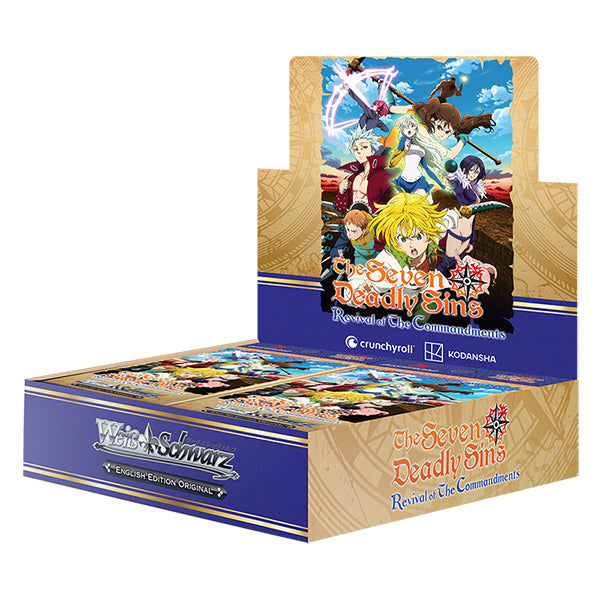 Weiss Schwarz: The Seven Deadly Sins Revival of The Commandments Booster Display