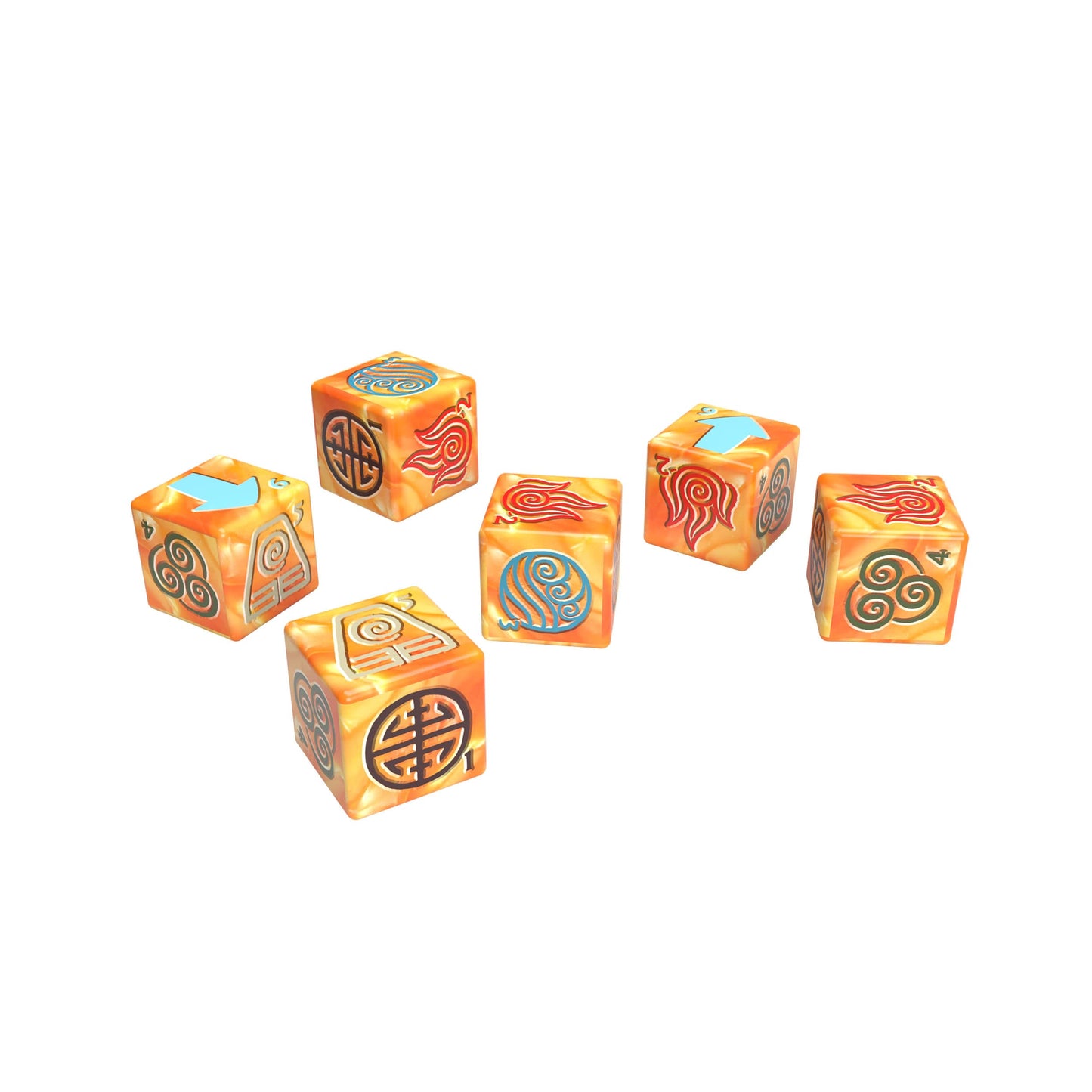 Avatar The Last Airbender Premium D6 Dice Set