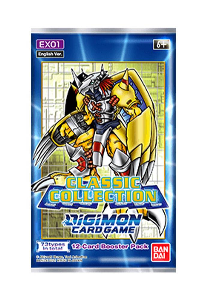 Digimon Card Game: Classic Collection Booster Pack (EX-01)