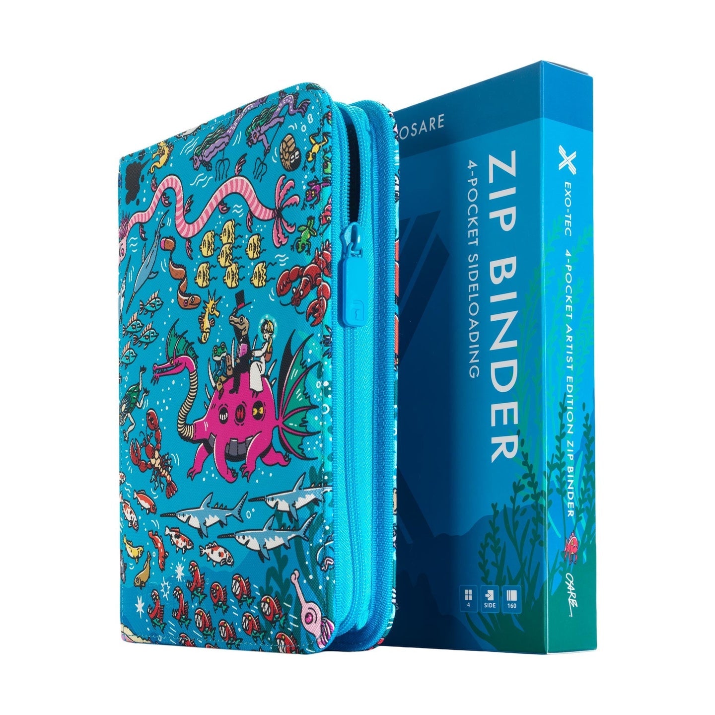 Vault-X EXO-TEC Zip Binder Water: Osare
