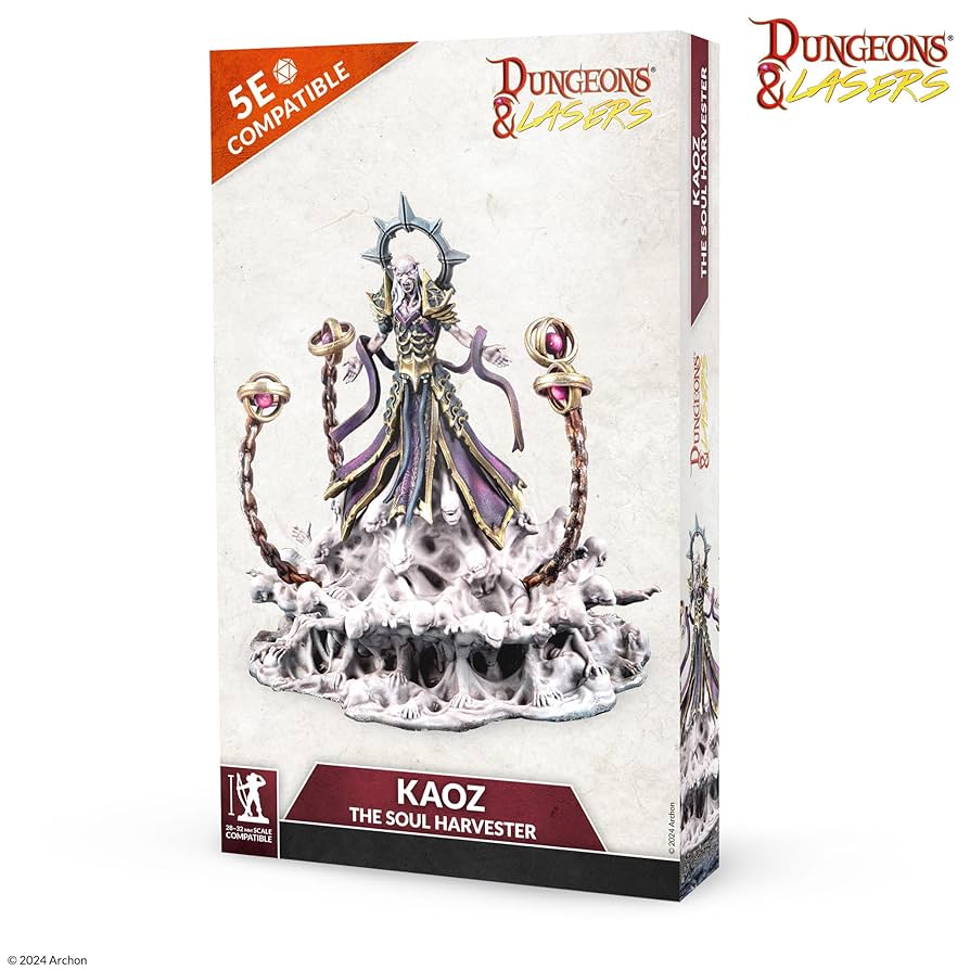 Dungeons & Lasers: Miniatures - Kaoz, The Soul Harvester