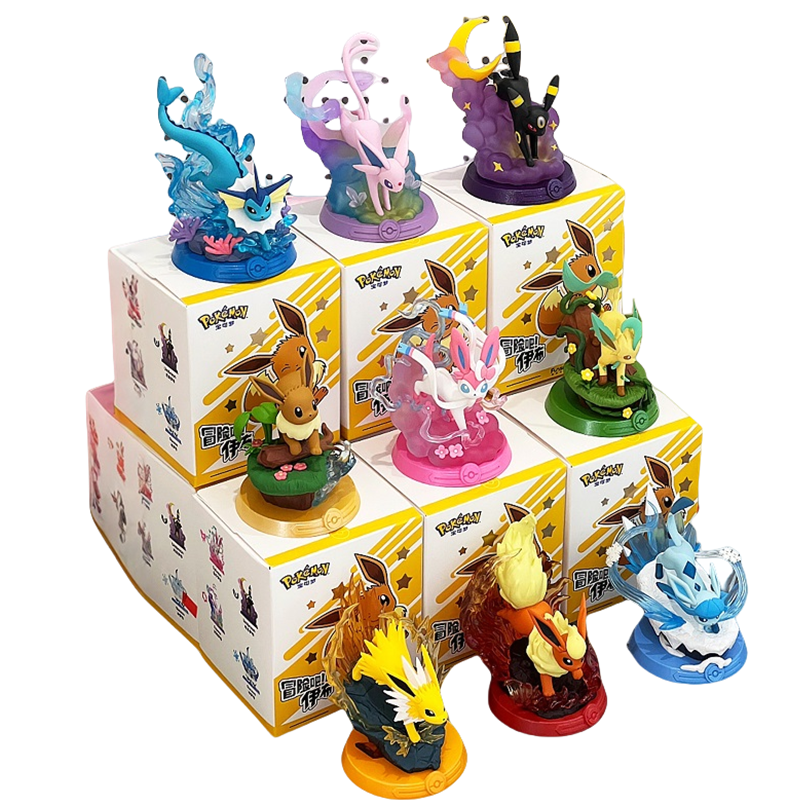 Pokemon Funism Adventure Eevee series blind box