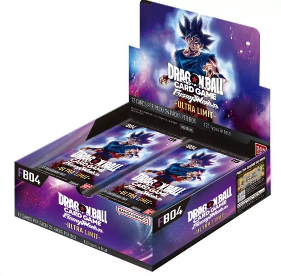 Dragon Ball Fusion World FB04 Ultra Limit English Booster Box