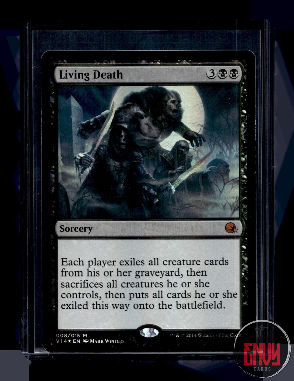 Living Death LP 8 Mythic From the Vault: Annihilation Magic: The Gathering Foil
