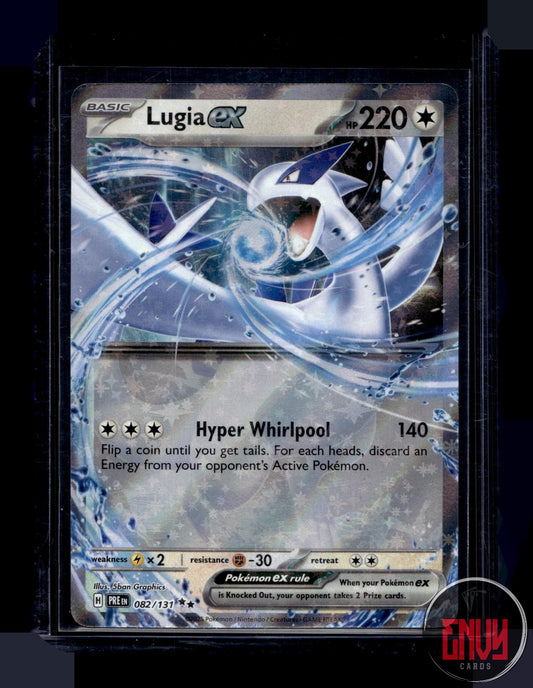 Lugia ex Near Mint 082/131 Double Rare Prismatic Evolutions Pokemon