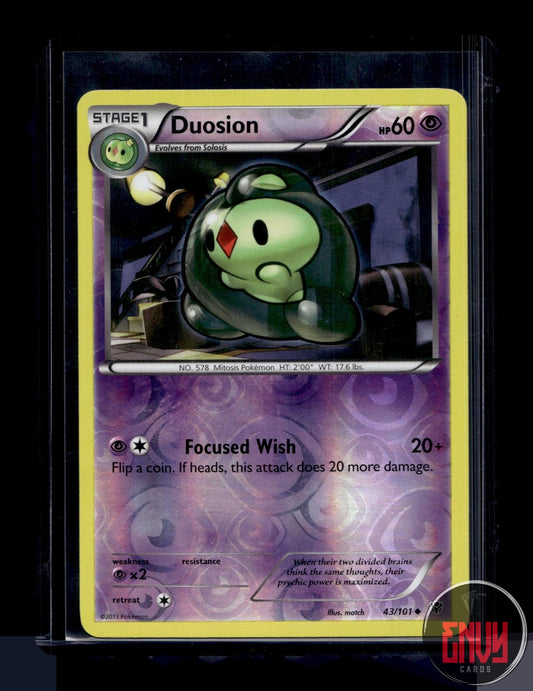 Duosion Moderately Played 43/101 Uncommon Plasma Blast Pokemon
