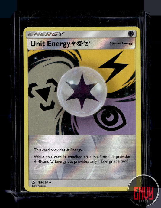 Unit Energy LightningPsychicMetal NM 138/156 Ultra Prism Pokemon Reverse Holo