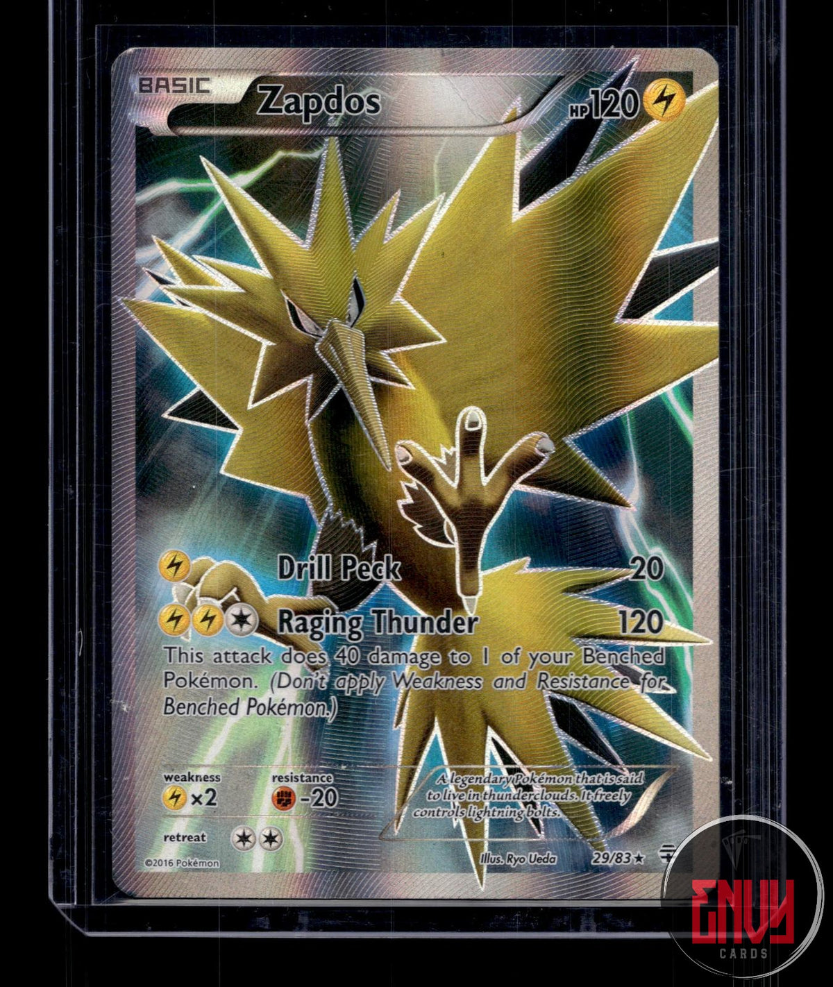 Zapdos LP 29/83 R Generations Pokemon Holo