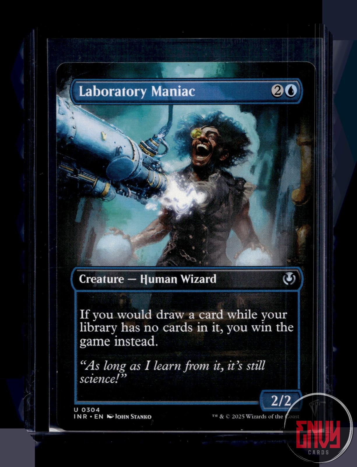 Laboratory Maniac (Borderless) NM 304 Innistrad Remastered Magic: The Gathering