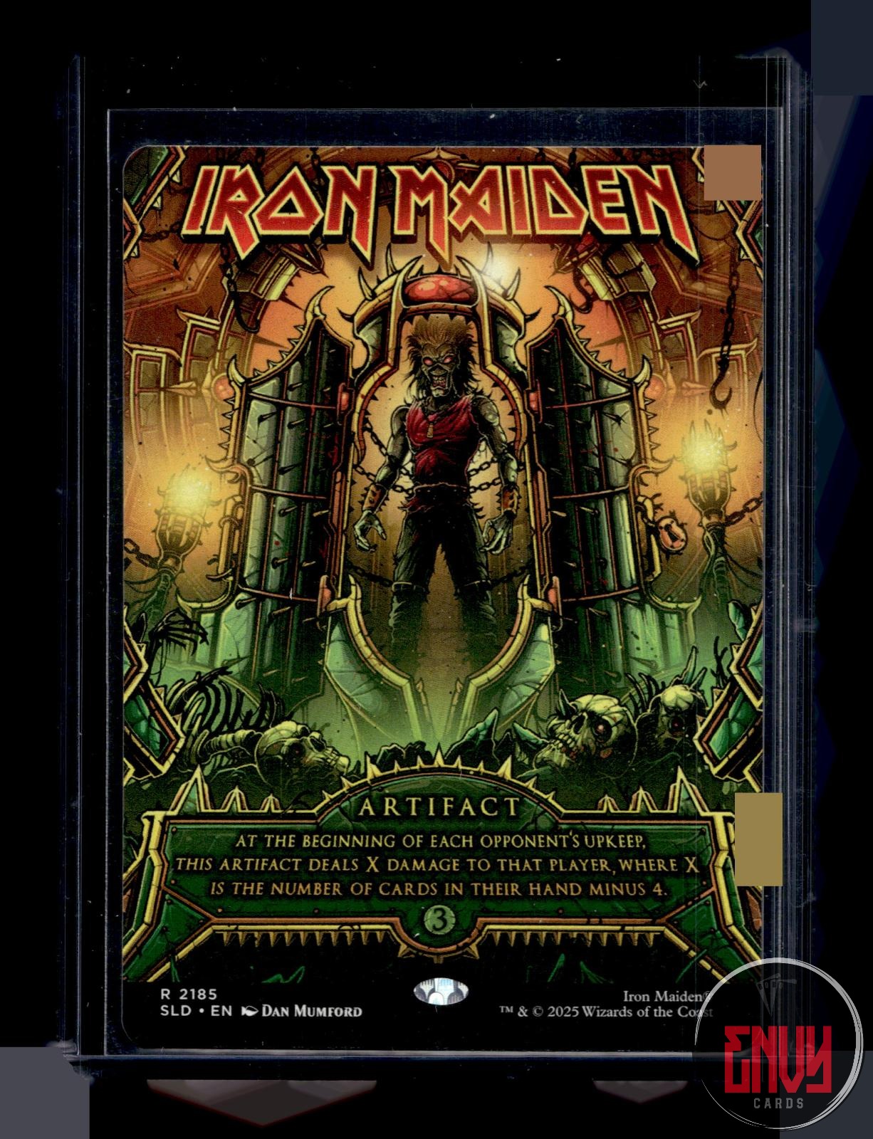 Iron Maiden Near Mint 2185 Rare Secret Lair Drop Series Magic: The Gathering