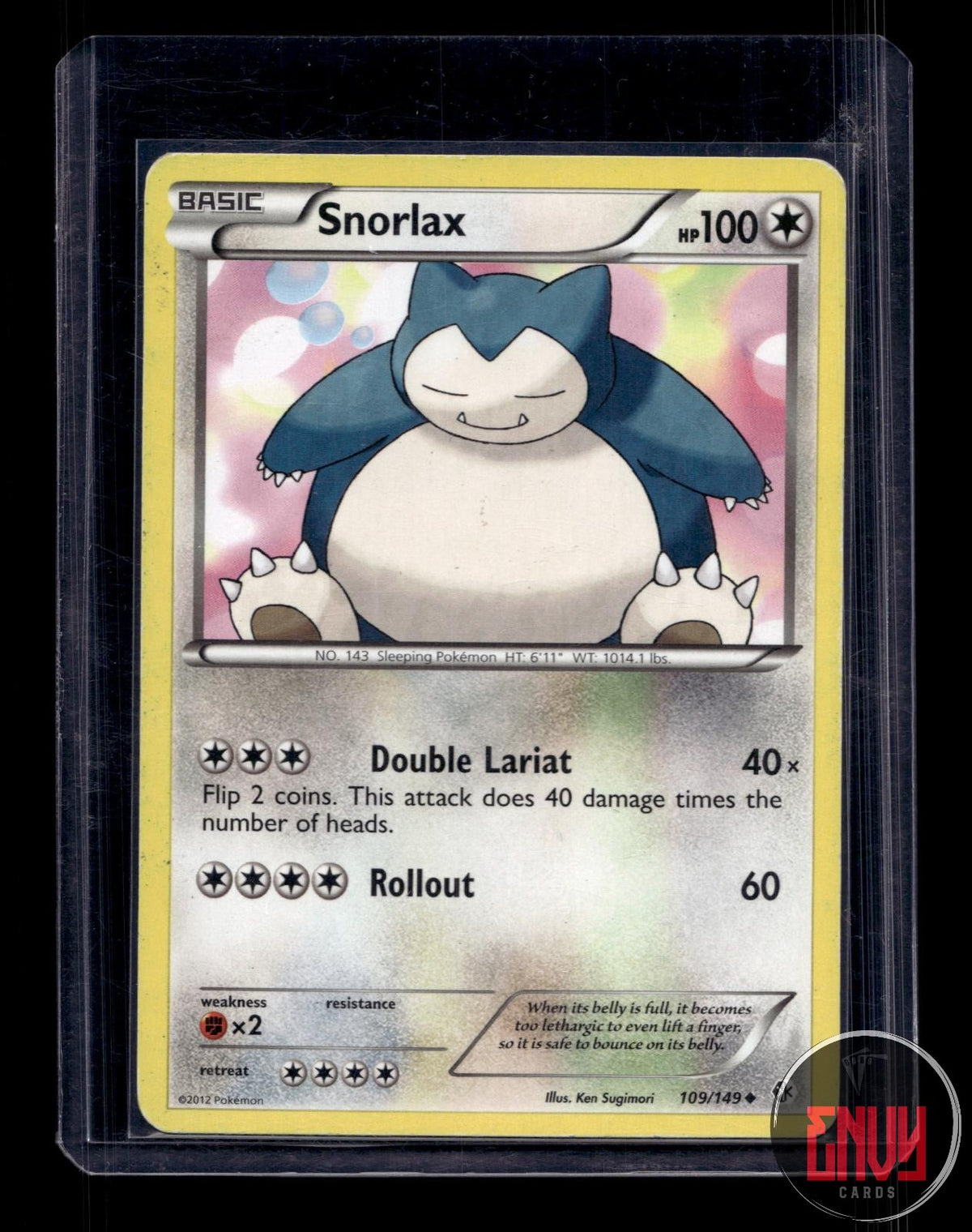 Snorlax MP 109/149 UC Boundaries Crossed Pokemon