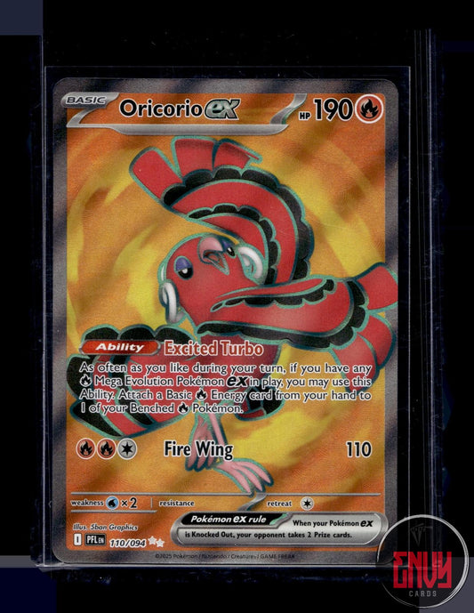 Oricorio ex Near Mint 110/094 Ultra Rare Phantasmal Flames Pokemon