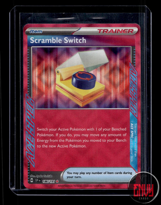 Scramble Switch Near Mint 186/191 ACE SPEC Rare Surging Sparks Pokemon