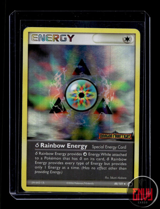 Rainbow Energy MP 88/101 Uncommon Dragon Frontiers Pokemon Reverse Holo