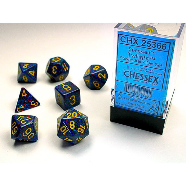Chessex: 7-Die Set Speckled