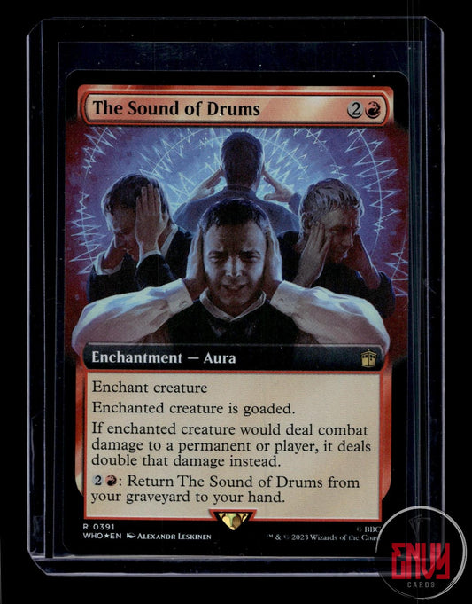 The Sound of Drums (Extended Art) LP 391 Rare Universes Beyond: Doctor Who Foil