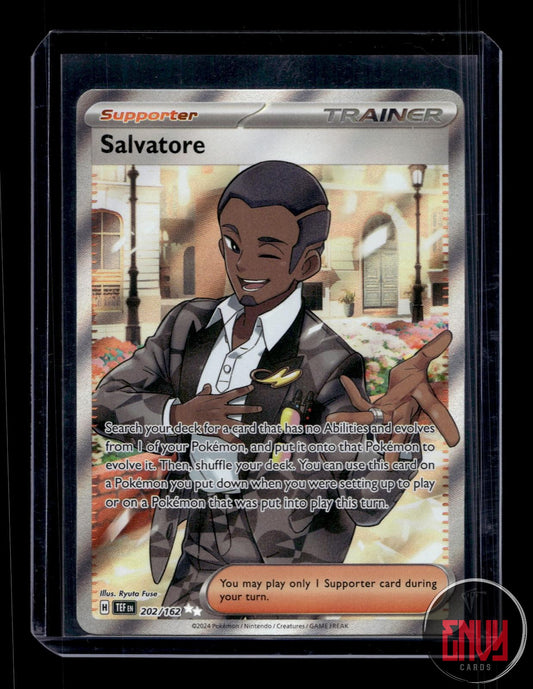 Salvatore Near Mint 202/162 Ultra Rare Temporal Forces Pokemon