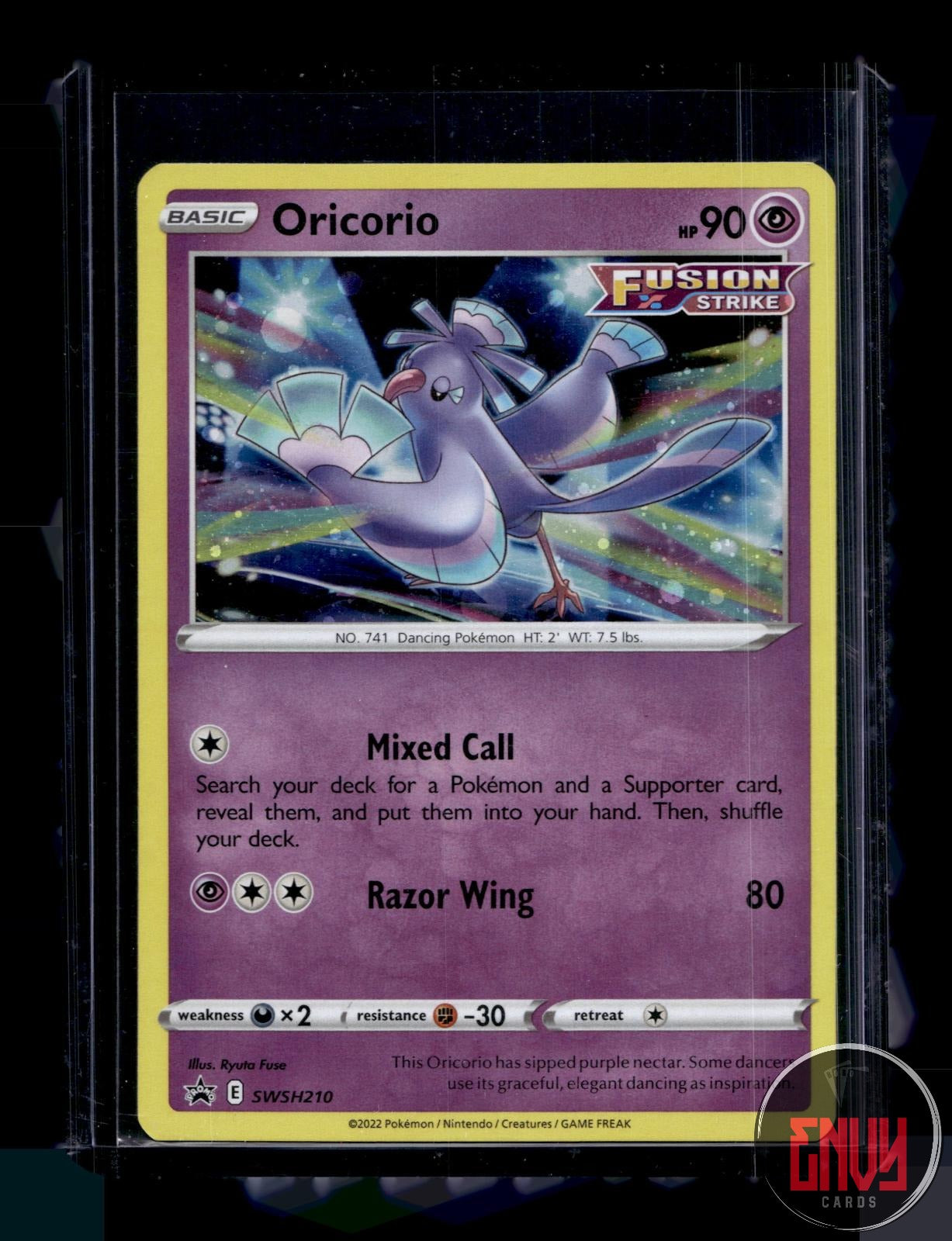 Oricorio Lightly Played SWSH210 Promo Sword & Shield Promo Pokemon Holo