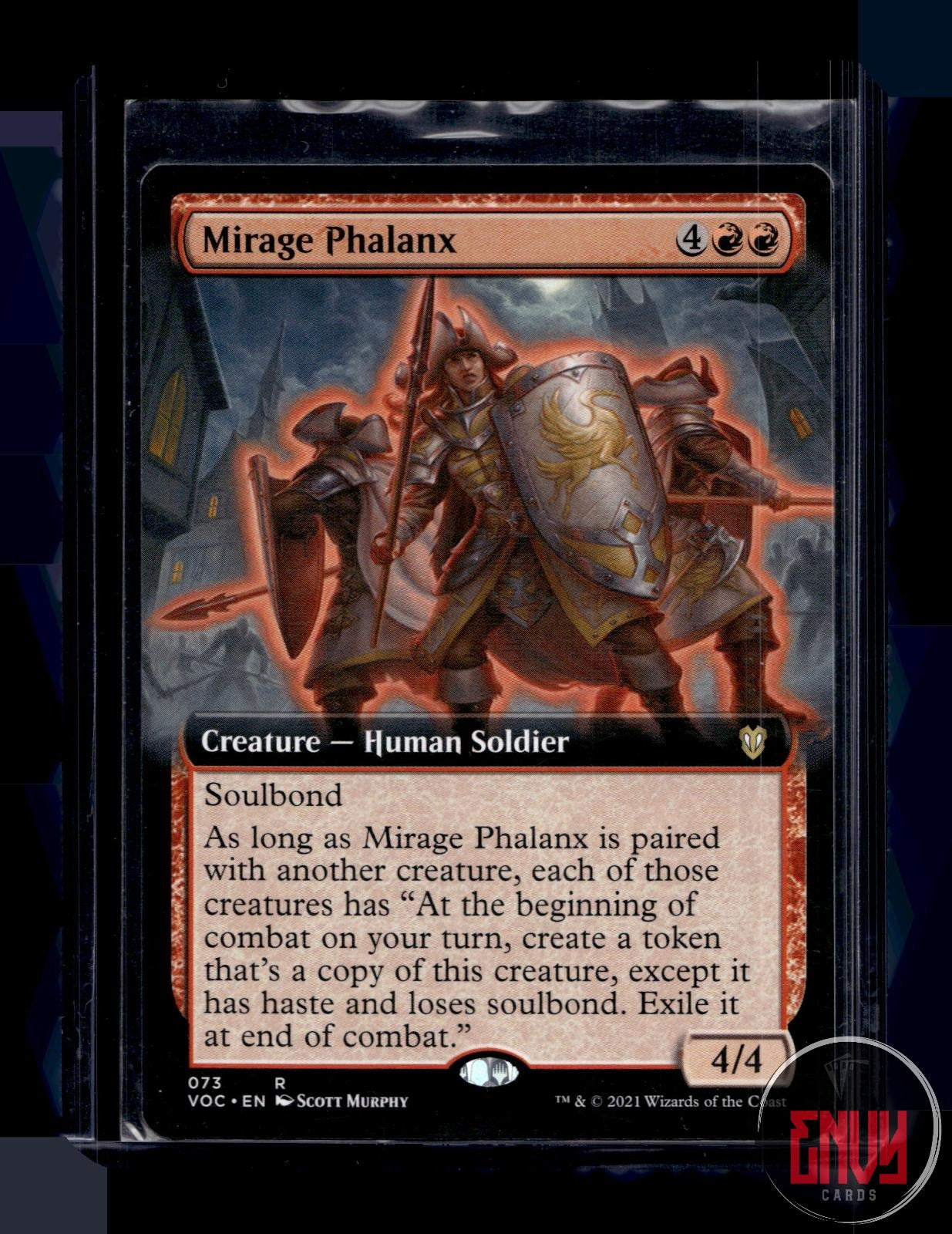 Mirage Phalanx (Extended Art) LP 73 Commander: Innistrad: Crimson Vow