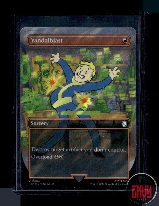 Vandalblast (Borderless) (Surge Foil) LP 883 Uncommon Universes Beyond: Fallout