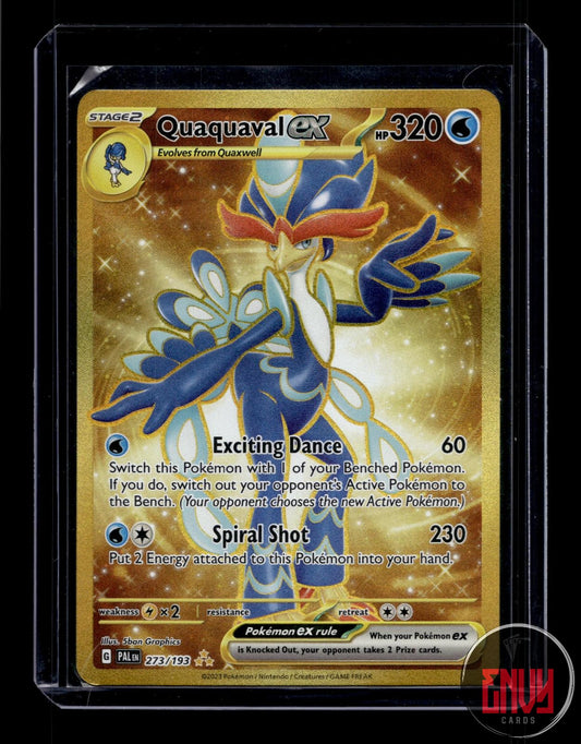 Quaquaval ex Near Mint 273/193 Hyper Rare Paldea Evolved Pokemon