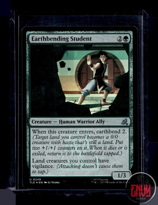 Earthbending Student NM 249 Avatar: The Last Airbender: Eternal-Legal Foil