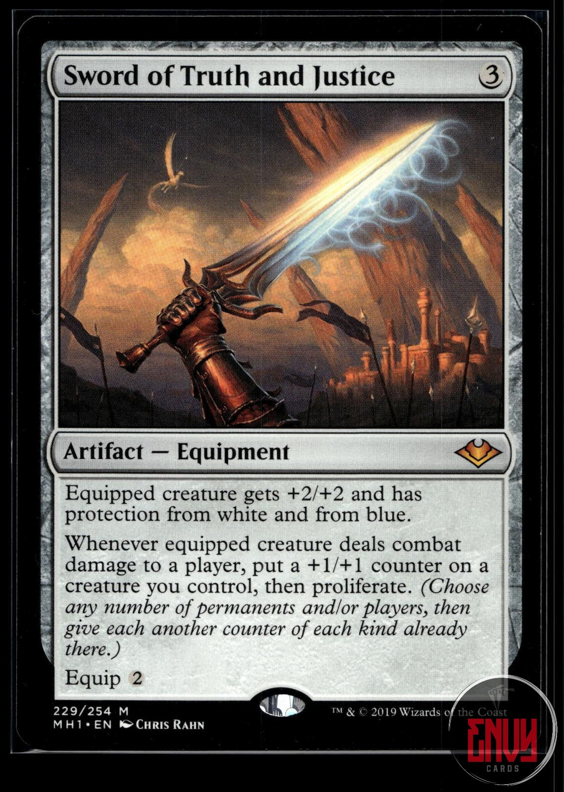 Sword of Truth and Justice Near Mint 229 Mythic Modern Horizons