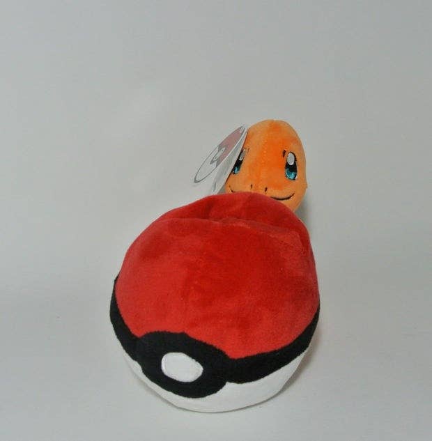 K-Wonderland - Pokemon Poké Ball Plush Pouch + Random Keychain 8cm SET