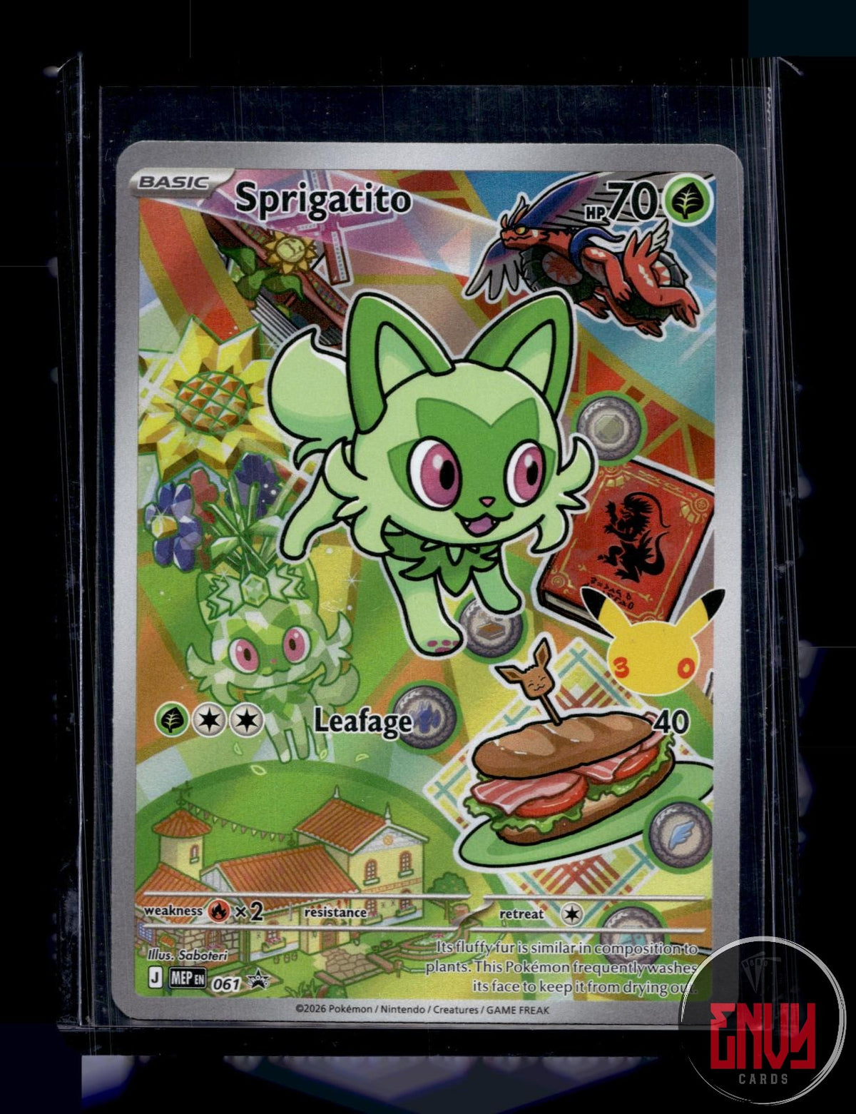 Sprigatito NM 061 P First Partner Collection 2026 Pokemon Holo