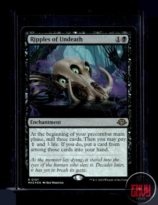Ripples of Undeath LP 107 Rare Modern Horizons 3 Magic: The Gathering Foil