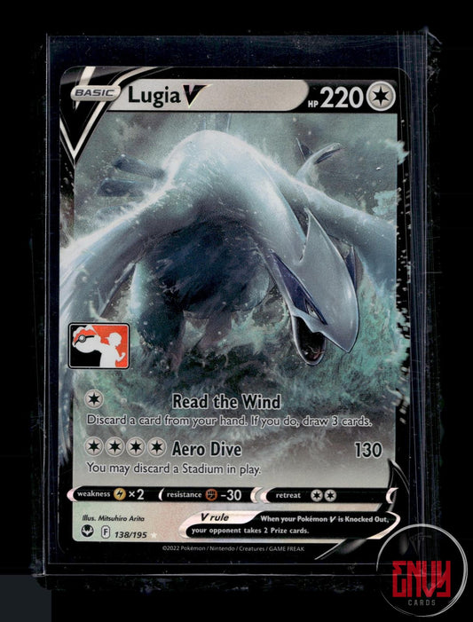 Lugia V Near Mint 138/195 Ultra Rare Prize Pack Series Cards Pokemon Holo
