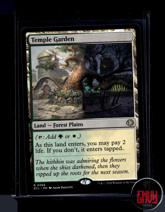 Temple Garden Lightly Played 268 Rare Lorwyn Eclipsed