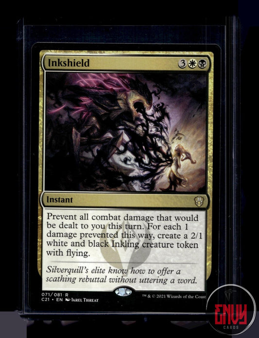 Inkshield Near Mint 71 Rare Commander 2021 Magic: The Gathering