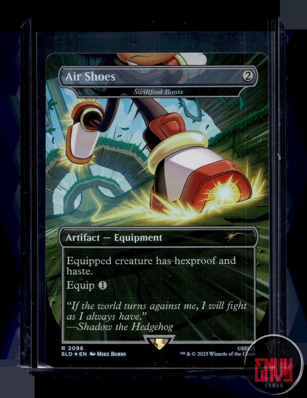 Air Shoes - Swiftfoot Boots (Rainbow Foil) LP 2096 SLD Magic: The Gathering