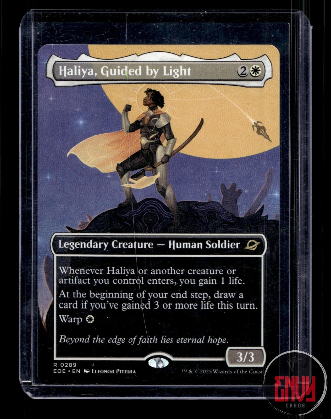 Haliya, Guided by Light (Borderless) NM 289 Edge of Eternities 