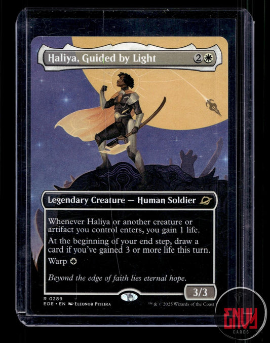 Haliya, Guided by Light (Borderless) NM 289 Edge of Eternities 