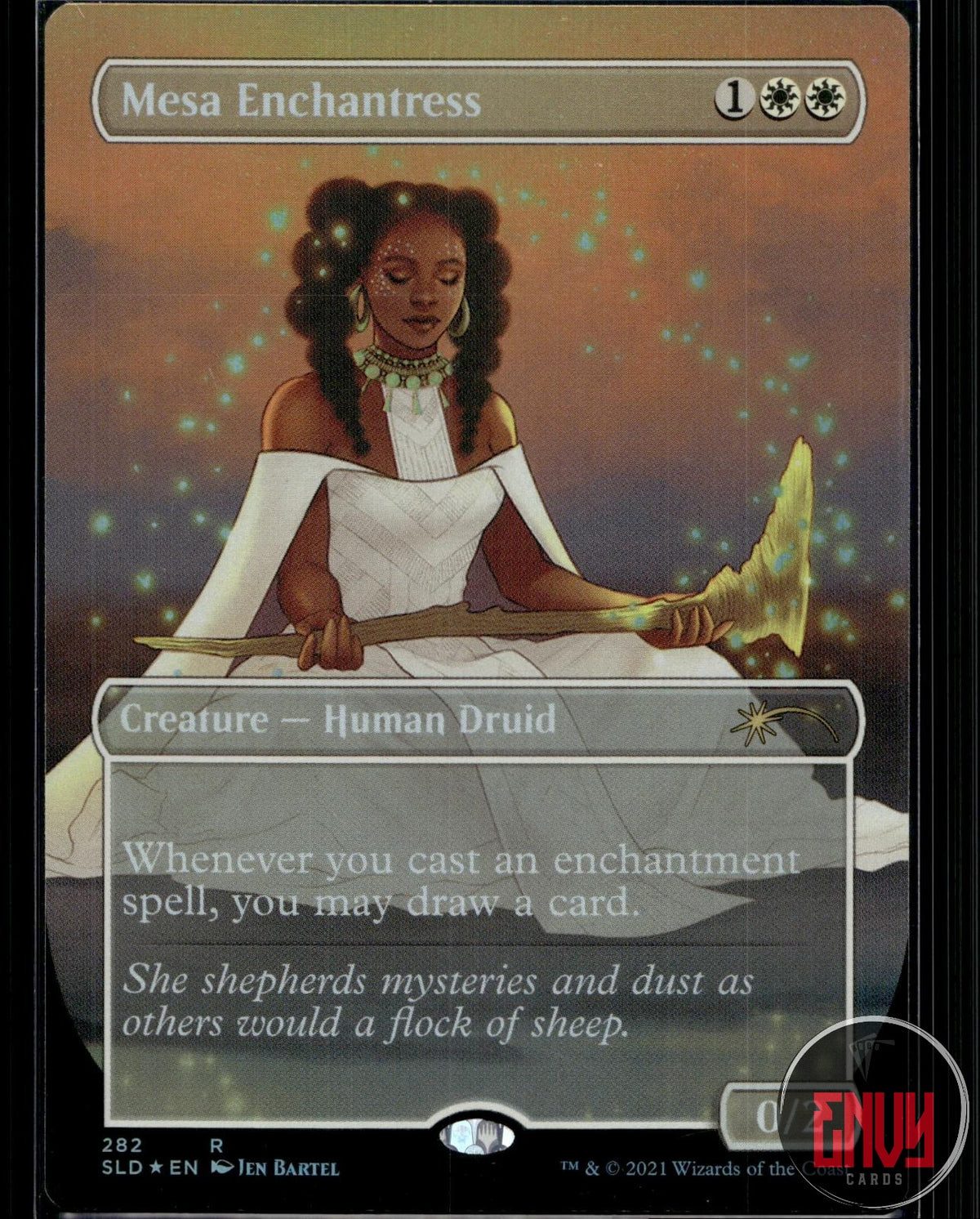 Mesa Enchantress Near Mint 282 Rare Secret Lair Drop Series Foil