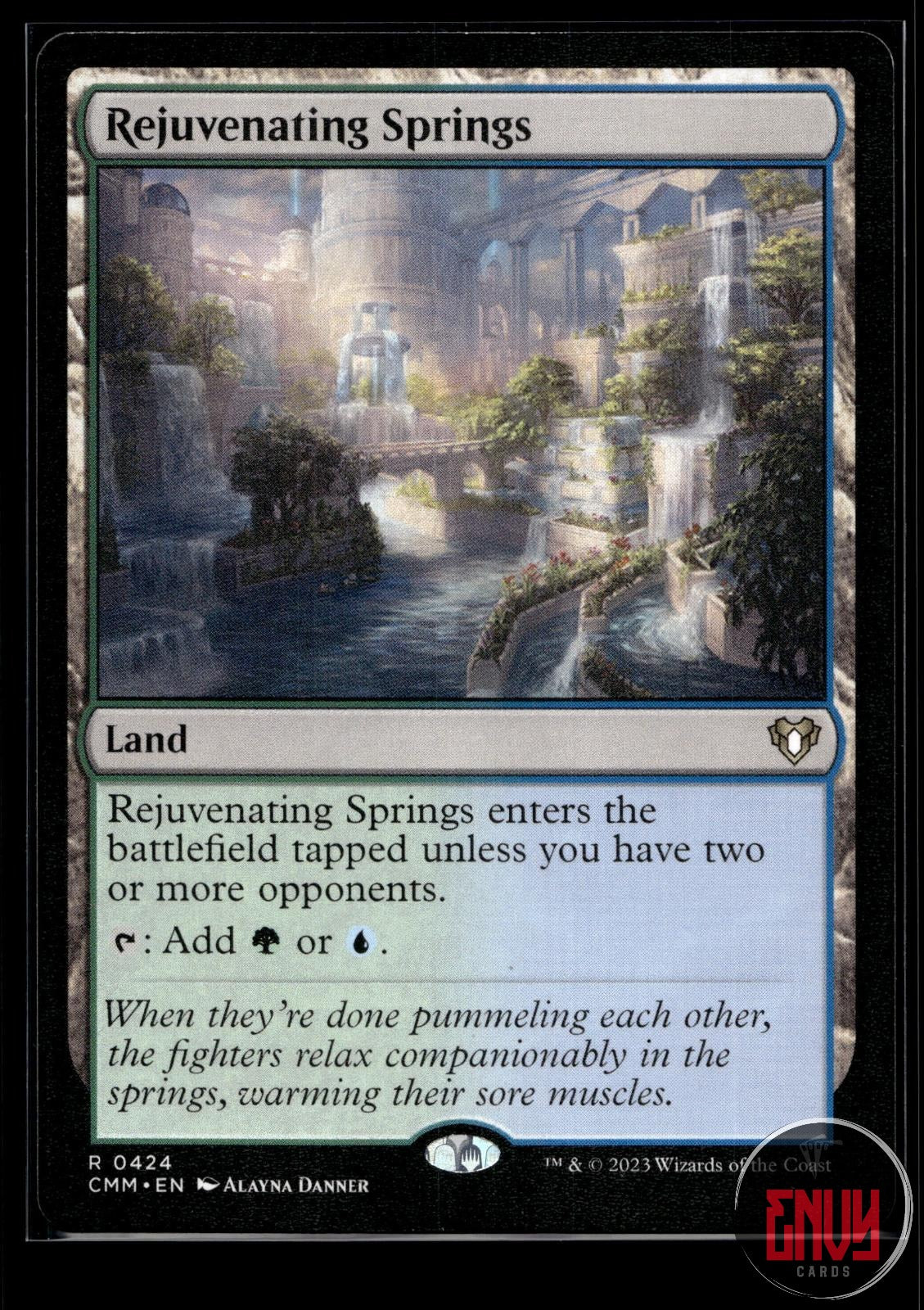 Rejuvenating Springs Near Mint 424 Rare Commander Masters