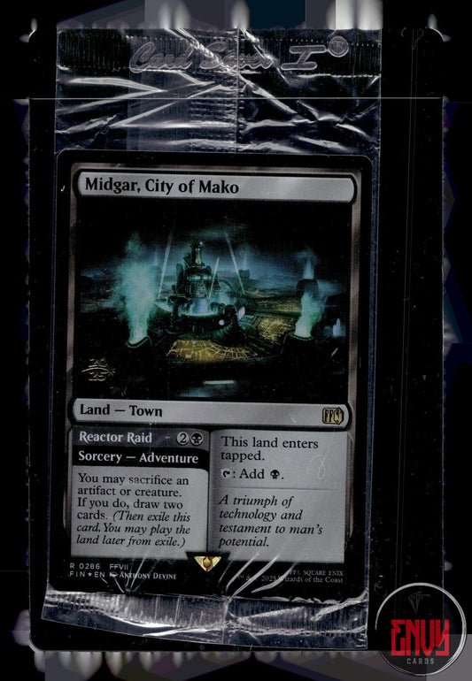 Midgar, City of Mako Lightly Played 286 Rare Prerelease Cards Foil