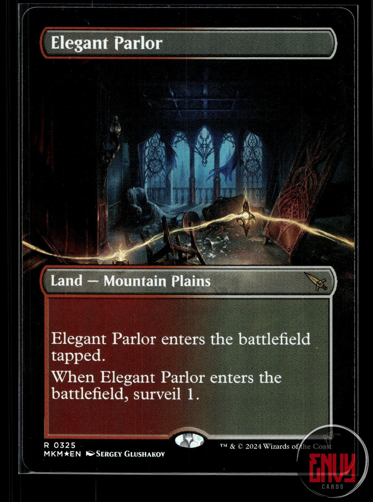 Elegant Parlor (Borderless) Near Mint 325 Rare Murders at Karlov Manor Foil