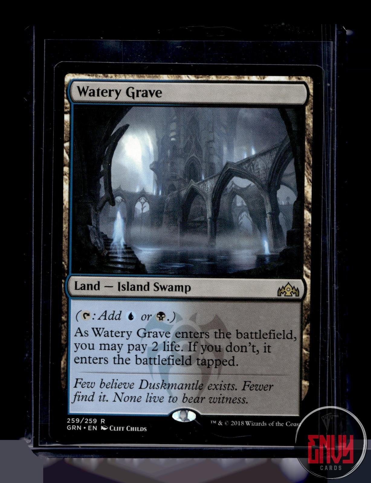 Watery Grave Lightly Played 259 Rare Guilds of Ravnica