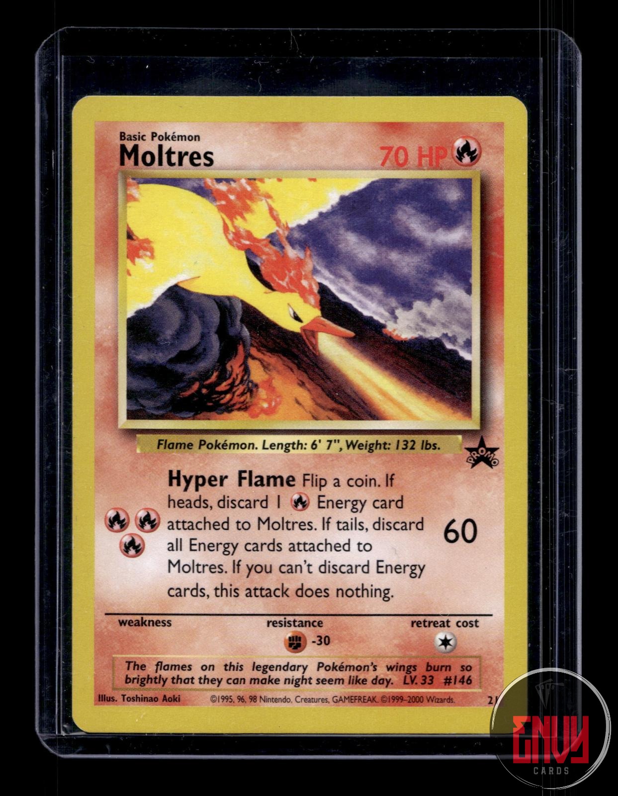 Moltres Lightly Played 21 Promo Wizards Black Star Promos Pokemon