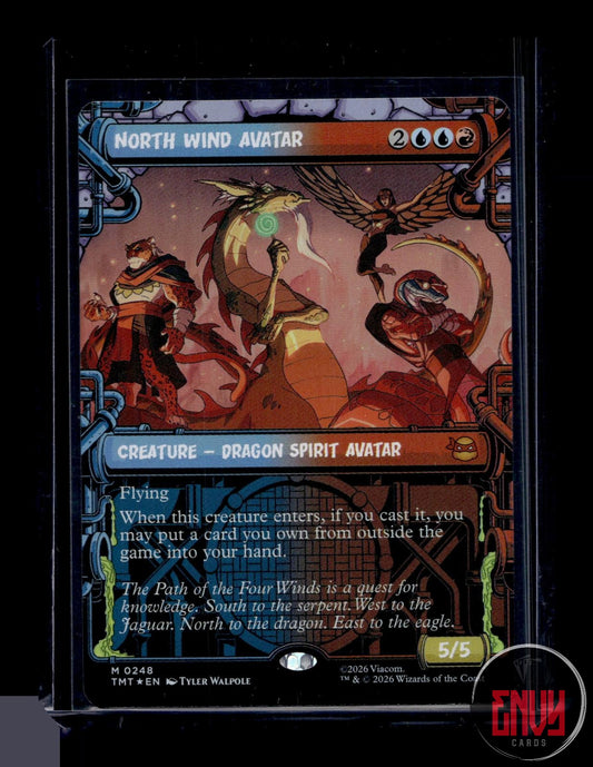North Wind Avatar (Showcase) LP 0248 Mythic Teenage Mutant Ninja Turtles Foil