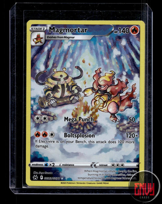 Magmortar NM GG03/GG70 Crown Zenith Galarian Gallery Pokemon